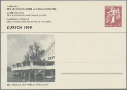 Schweiz - Ganzsachen: 1914/2010, Partie Von Ca. 110 Ungebrauchten Und Gebrauchte - Stamped Stationery