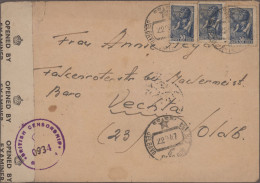 Sowjet Union: 1930/2000, Posten Mit Hunderten Von Briefen, Karten Und Ganzsachen - Storia Postale