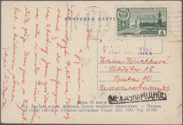 Sowjet Union: 1950/1990 (ca.), Balance Of Apprx. 675 Covers/cards, Apparently Ma - Briefe U. Dokumente