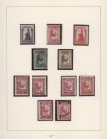 Spain: 1936/1944, A Decent Mint Collection Of Stamps And Souvenir Sheets With Ch - Andere & Zonder Classificatie