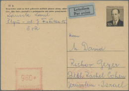 Czechoslowakia: 1940/1995, Balance Of Apprx. 130 Entires From German Occupation - Storia Postale