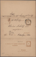 Hungary - Postal Stationary: 1874/1978, Collection Of 46 Unused And Used Station - Postwaardestukken