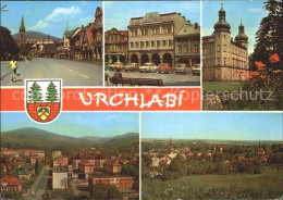 72207614 Vrchlabi Polska Ulice Hotel Labut Zamek Sidlo Krkonosskeho Narodniho Pa - Tschechische Republik