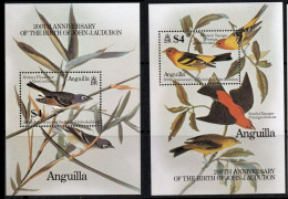 ANGUILLA 1985 - AVES - PAJAROS - YVERT HB-62/63** - Other & Unclassified