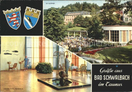 72207531 Bad Schwalbach Kurpark Weinbrunnen Trinkhalle Bad Schwalbach - Bad Schwalbach