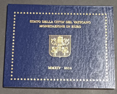 VATICAN VATICANO 2014 / COFFRET OFFICIEL 8 VALEURS / BU - Vaticano