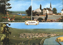 72207417 Leiwen Bernkastel-Wittlich Schwimmbad Kirche Moselpartie Neumagen-Dhron - Autres & Non Classés