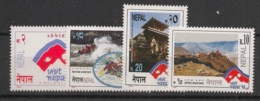 NEPAL - 1997 - N° YT. 610 à 613 - Tourisme - Neuf Luxe ** / MNH / Postfrisch - Nepal