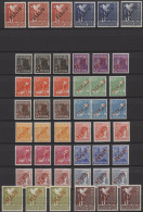 Nachlässe: DEUTSCHLAND Nach 1945 , Bestand Mit Sammlungen Franz.Zone, Bizone 194 - Lots & Kiloware (min. 1000 Stück)