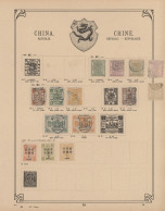 Nachlässe: 1841-1913 Ein Großes, Schweres Jugendstil-Vordruckalbum Von Schwanebe - Lots & Kiloware (mixtures) - Min. 1000 Stamps