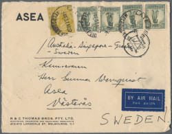 Nachlässe: BELEGE-NACHLASS ASIEN/AUSTRALIEN - 1880/2000 (ca.), Umfangreicher Bes - Lots & Kiloware (mixtures) - Min. 1000 Stamps