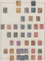 Nachlässe: 1840-1940 Ca.: Zwei Alte Schaubek Permanent-Alben (Jugendstil) Mit Ma - Lots & Kiloware (mixtures) - Min. 1000 Stamps