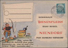 Nachlässe: 1900/1980 Ca., Nachlass Briefe, Ganzsachen Und Karten, Einige Hundert - Kilowaar (min. 1000 Zegels)