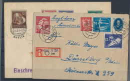 Nachlässe: 1920/61 (ca.), Bunter Und Spannender Mix Verschiedener Deutscher Gebi - Lots & Kiloware (mixtures) - Min. 1000 Stamps