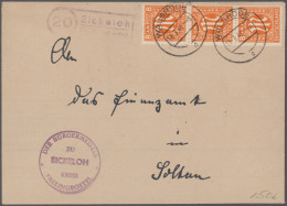 Nachlässe: 1739/1956, DEUTSCHLAND, Posten Von Alt Bis Neu Mit Ca. 90 Briefen, Ka - Alla Rinfusa (min 1000 Francobolli)