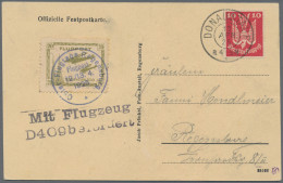 Nachlässe: 1901 - 1943, Kleiner Posten Von 6 Briefen Und Einer Karte, Dabei Offi - Lots & Kiloware (min. 1000 Stück)