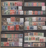Deutschland: 1910/1960 (ca.), Umfangreiche Partie Auf Steckkarten, In Allen Erha - Sammlungen