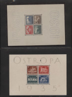 Deutschland: 1930/1955 (ca.), Blöcke, Zusammenstellung, Meist Mehrfach, In Beide - Sammlungen