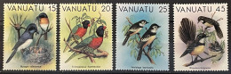 VANUATU 1982 - AVES - PAJAROS - YVERT 639/642** - Sonstige & Ohne Zuordnung