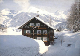 72205677 Mittelberg Kleinwalsertal Gaestehaus Henninger Im Winter Mittelberg - Autres & Non Classés