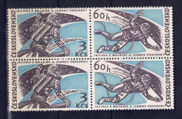 CSSR 1965 - Weltraumflüge, Nr. 1531 Im 4er-Block, Postfrisch ** / MNH - Neufs