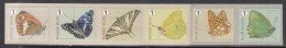 2015 Belgium Butterflies Complete Strip Of 10  MNH @ BELOW FACE VALUE - Neufs