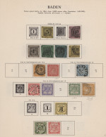 Deutschland: 1849-1970 (ca.), Alte Sammlung, In Beiden Erhaltungen Gesammelt, Im - Sammlungen