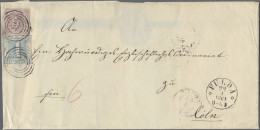 Altdeutschland: 1850/1913, Umfassende Partie Von über 180 Briefen, Gebrauchten U - Collezioni