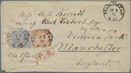 Altdeutschland: 1823/93 (ca.), Umfangreicher Posten Von Weit über 140 Briefen Un - Collections