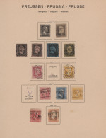 Altdeutschland: 1850/1920, Gemischte Grundstocksammlung Ungebraucht Und Gestempe - Sammlungen