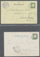 Altdeutschland: 1898/1920, BAYERN/WÜRTTEMBERG, Partie Von Fast 100 Privat-Ganzsa - Collezioni