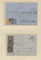 Baden - Marken Und Briefe: 1851/68, Urige Sammlung Ab MiNr.1 Im Selbstgestaltete - Other & Unclassified