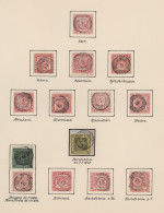 Baden - Nummernstempel: 1851/68, Schöne Und Umfassende Nummernstempel-Kollektion - Sonstige & Ohne Zuordnung