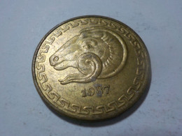 ALGERIE 20 Centimes FAO 1987 - Algerien