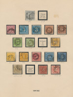 Bayern - Marken Und Briefe: 1849 - 1920, Gemischte Sammlung Im Lindner-Vordruck, - Other & Unclassified