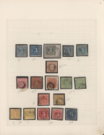 Bayern - Marken Und Briefe: 1849/1920, Interessante Kollektion Auf Selbstgestalt - Autres & Non Classés
