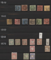 Bayern - Marken Und Briefe: 1850/1920, Gestempelte Und Postfrische/ungebrauchte - Autres & Non Classés