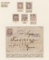 Bayern - Marken Und Briefe: 1867, Wappen Geschnitten, 12 Kr. Violett, Spezial-Sa - Sonstige & Ohne Zuordnung