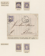 Bayern - Marken Und Briefe: 1870/1875, Wappen Gezähnt, 7 Kr. Blau, Spezial-Samml - Otros & Sin Clasificación