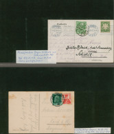 Bayern - Marken Und Briefe: 1870/1920 (ca.), Vielseitige Belege-Sammlung Im Ring - Andere & Zonder Classificatie