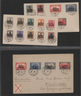 Bayern - Marken Und Briefe: 1876/1920, Umfangreiche Gestempelte Sammlung Der Pfe - Andere & Zonder Classificatie