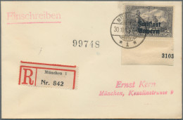 Bayern - Marken Und Briefe: 1877/1919, Partie Von 36 Belegen, Dabei Posthilfsste - Other & Unclassified