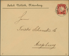 Bayern - Ganzsachen: 1870/1920 (ca.), Partie Von Ca. 75 Gebrauchten Und Ungebrau - Autres & Non Classés
