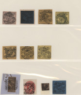 Braunschweig - Nummernstempel: 1852-1867, NUMMERNSTEMPEL, Spezialsammlung Lose B - Braunschweig