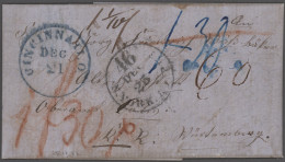 Bremen - Vorphilatelie: 1815/1865 (ca.), Sammlung Von 26 Vorphila-Briefen Bzw. M - Prephilately