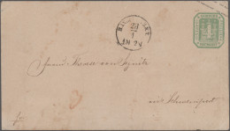 Hamburg - Marken Und Briefe: 1859/67, Gemischte Sammlung, Ungebraucht Und Gestem - Hambourg