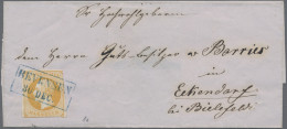 Hannover - Marken Und Briefe: 1813/80, Posten Von Ca. 75 Belegen, Ganzsachen Und - Hanovre