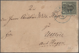Hannover - Marken Und Briefe: 1850/64, Gemischte Sammlung, überwiegend Gestempel - Hanovre