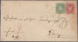 Preußen - Marken Und Briefe: 1855/1867, Partie Von 39 Briefen Mit Kopf- Und Wapp - Otros & Sin Clasificación
