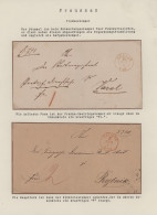 Preußen - Stempel: 1590/1900 (ca.), Vielseitige Sammlung Von Ca. 140 Belegen (Br - Otros & Sin Clasificación